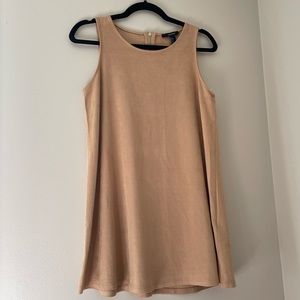 Forever 21 | Faux Suede Sleeveless Mini Dress